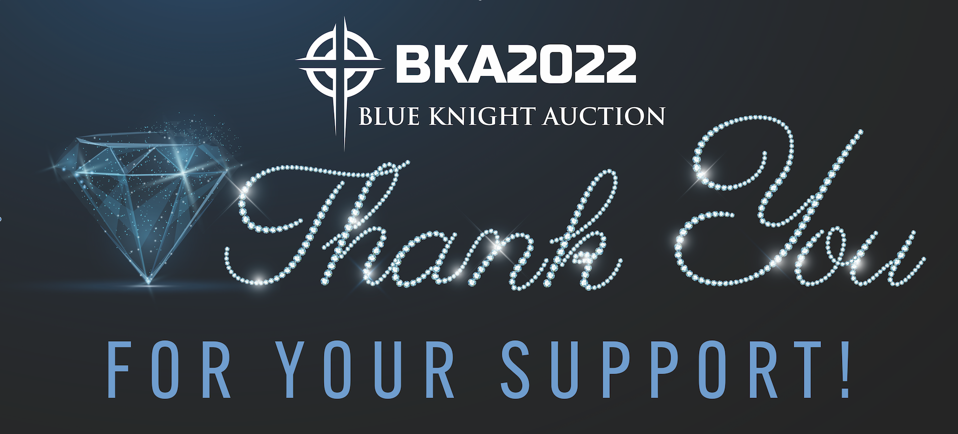 Blue Knight Auction Thank You!